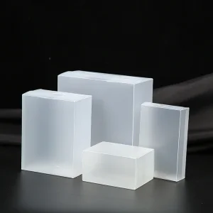 PET Clear Plastic Packaging Boxes