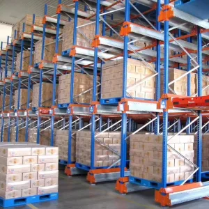 Customized Heavy-Duty Steel Metal Selective Pallet Rack for Warehouse Storage Corrosion Protection Rack