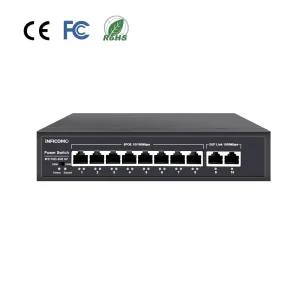 8-Port PoE Switch 250m