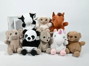 Wholesale Adorable Big-Eye Plush Animal Bundle - 8-Pack Soft Stuffed Characters for Play & Display Factory, Factories