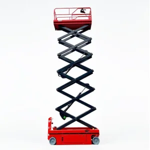 Vmax 14m Heavy-Duty Electric Scissor Lift - 350kg Payload &amp; Rough Terrain Option for Outdoor Projects