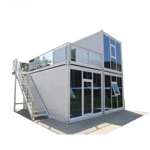 Movable Portable Prefabricated Folding Flatpack Containers Tiny House Steel Structure