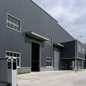 ISO Certified Prefab Steel Structure Industrial Warehouse