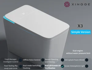 Unique Colour Smart Toilet