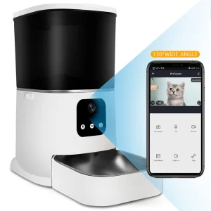 Smart Automatic Cat & Dog Pet Feeder Dispenser Multi-Function Healthy Timed Ration Moisture Protection Pet Bowls & Feeders