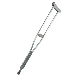 Medical Comfortable Adjustable Underarm Crutches Axillary Crutches Walking Stick Portable Armpit Crutches