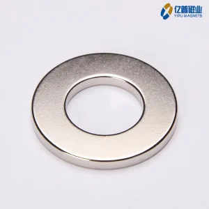 Strong Magnetic N33-N35sh Countersunk Neodymium Permanent Rare Earth NdFeB Motor Round Ring Magnet for Industrial
