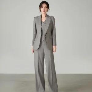 Plus Size Versatile Women's Formal Casual Suit Business Attire for Working Women