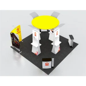 Single Double Side Graphic Fast Trade Show Booth Stand of International Exhibitions