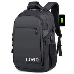 Custom logo Business Travel Laptop Rucksack Wasserdicht Backpack Bags with Usb Factory Oem Odm