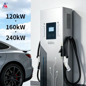120kw DC Fast Charger for EV Commercial Public Stations China Source Manufacturer