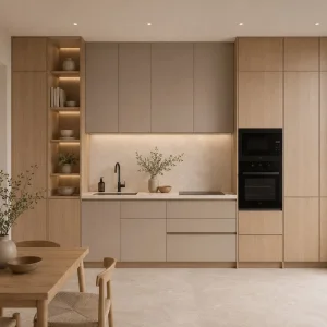 Modular Kitchen Cabinet White Oak