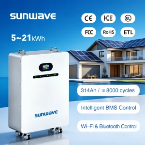 Home ESS Emergency Backup Home Emergency Backup Solar Power System 51.2V 100Ah Battery Pack for Residential Energy Security
