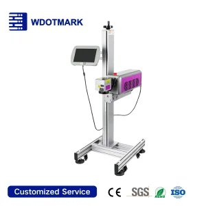 Online Flying Laser Coding Machine Fiber