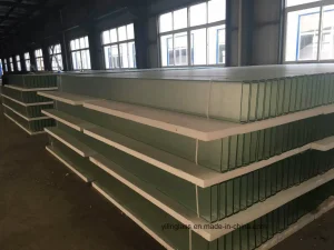 Translucent U Shaped Glass Tempered U Profile U Channel Glass