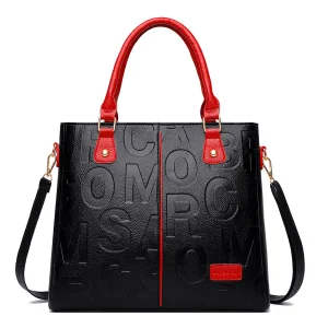 High-End Large-Capacity Lady Dress Crossbody Bucket Bag