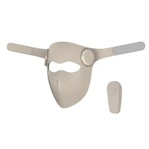 Portable 105mw Soft Silicone LED Laser Face Mask Handheld EU/US Plug 460 660 850 1064nm Red Light Skin Care 1440mAh Battery