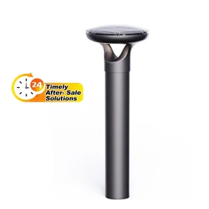Modern Solar Bollard Light Dusk-to-Dawn for Villa &amp; Community Pathway