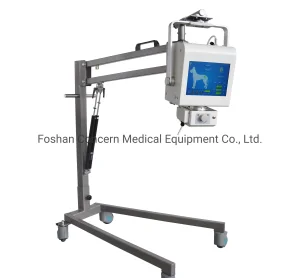 Medical Hospital Veterinary Vet Pet Animal 100mA 5kw Portable Mobile X Ray Equipment