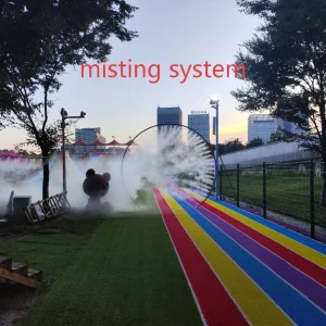 Carnival &amp; Fair Temporary Installations Misting System Spray Ring for Attract Tourists