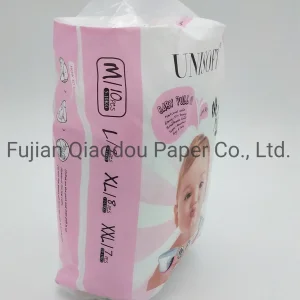 Fraldas descartáveis biodegradáveis e fofas para bebês com pele sensível da Qiaodou