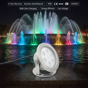 Underwater LED Fountain Light