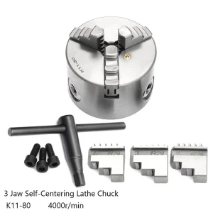 3-Jaw Self-Centering Chuck