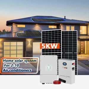 Solar Energy System Complete Set 10kw Solar Power Generator 5000w 110v 220v off Grid 8kw Solar Power System