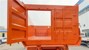 Heavy Machine Transport Dump Trailer