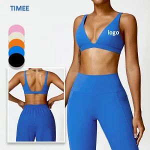 2023new Sexy Naked Yoga Quick-Drying Sports Bra Beauty Back Fitness Women