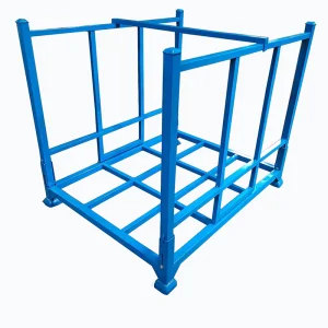 3 Layers Foldable Steel Heavy Duty Tyre Racks Electrostatic Powder Coated Corrosion Protection Multi-Level Customized Size