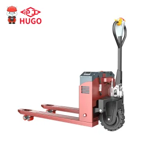 Driving Wheel Trolley Electric Pallet Jack 3 Ton Standing Double Pallet
