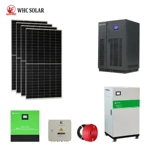 Whc off Grid 100kwh150kwh200kwh250kwh Solar Power System Solar Generator for Home Use Solar System