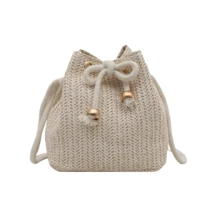 Xianghui Summer Beach Bucket Shoulder Bag