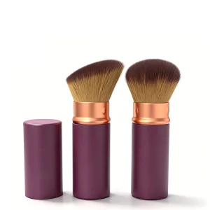 Luxury Retractable Synthetic Fiber Smudge Foundation Brush