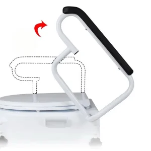 Padded Arms Toilet Seat