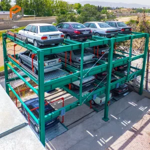 Fábrica Chinesa de Estacionamento Vertical em Carrossel Bidirecional para Garagens, Edifícios de Estacionamento em Quebra-Cabeça