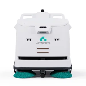 Mobile Autonomous Multi-Function Smart Security Industrial Indoor Waterless Cleaning Robot