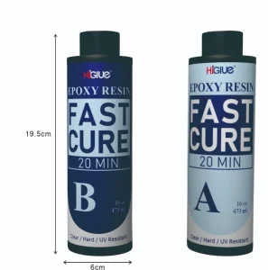 Multi Purpose Non Toxic Epoxy Resin Adhesive for DIY Resin Furniture with Self Leveling