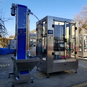 Automatic Single Head Ropp Aluminium Cover Liquor Glass Wine Bottles Pilfer Proof Caps Screw Locking Capping Machines