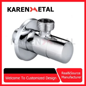 Bsp Threaded End Brass/Bronze Bathroom Angle Valve 1/2" Stop Water Inlet Pressure Relief Control Pipe Fitting