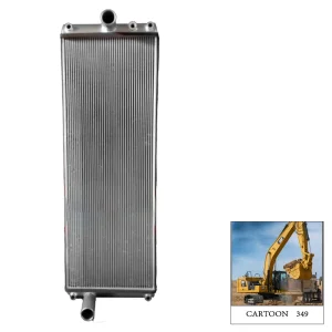 Sistema de Resfriamento de Motor Premium para Escavadora Caterpillar 349d2
