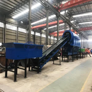 Household Waste Sorting Sieve Device Trommel Screen Equipment Waste Separation and Recycling Solutions