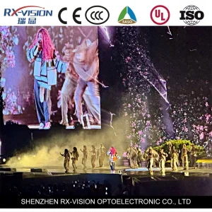 P2.97 P3.91 P4.81 500*1000 Indoor Rental LED Display High Refresh Stage Background LED Display Big Screen Digital Signage and Displays