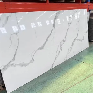 Linyi Manufacturer 1220X2440mm PVC Marble Sheet PVC Wall Panel UV Marble Sheet UV Boards Glossy Spc Wall Panel