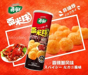 Snacks de Milho Assados - Snack Extrudado (Bases de Batata e Milho)