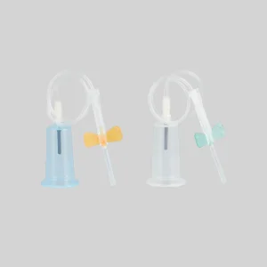 Disposable Medical Safety Butterfly Blood Collection Needle with Needle Holder