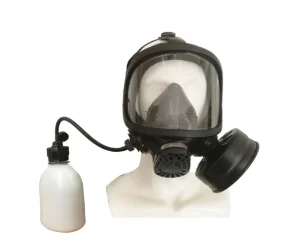 Full-Face Gas Mask Respirator with Activated Carbon