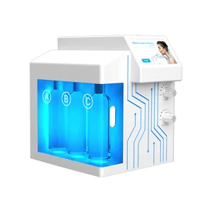 Portable Multifunction Water Aqua Facial Peeling Skin Tightening LED Microdermabrasion Machine SPAM59 for Face Weight Loss