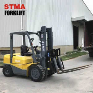 Stma Forklift Forks Attachment Tipping Hinged Fork 3.5ton 3500kg Diesel Forklift Truck